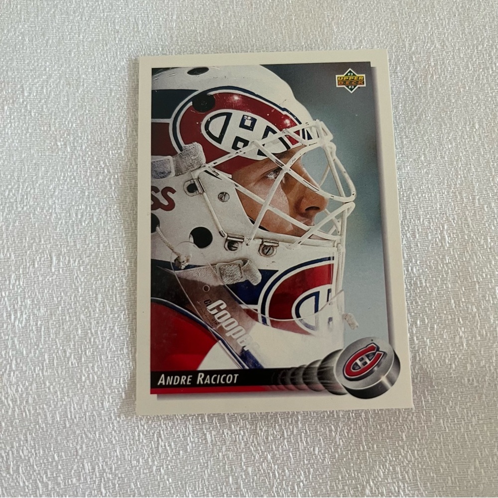 430 Andre Racicot hockey card